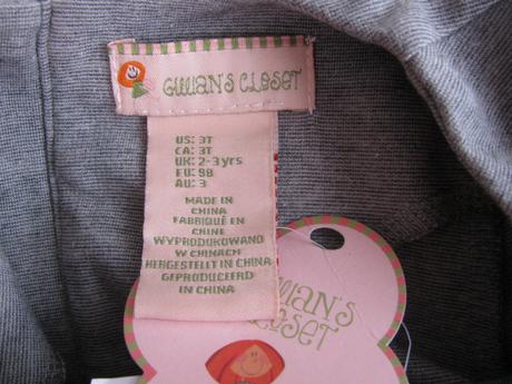 Šedá pružná dívčí tunika vel. 2-3 roky, 98