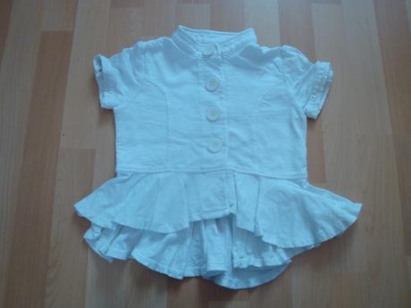 Halenka slavnostní - bílá, vel. 104, next,104