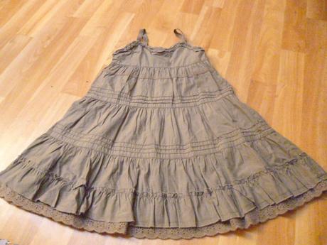 Khaki šaty next 4-6 l, next,110