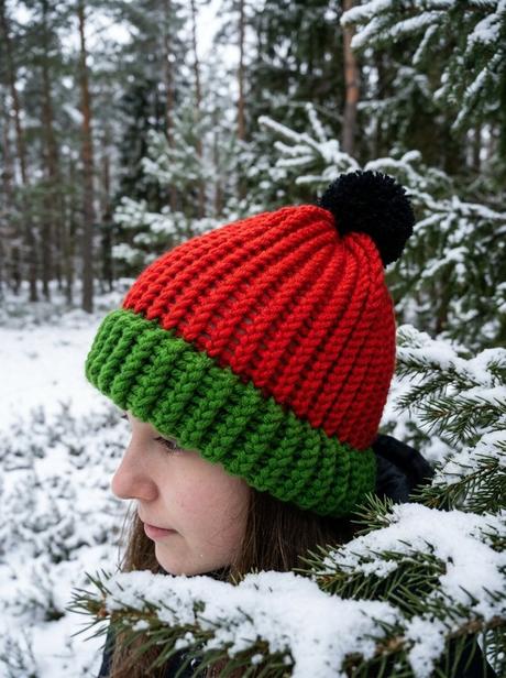Pletený kulich dvojitý lem (různé barvy), 34 - xxxl