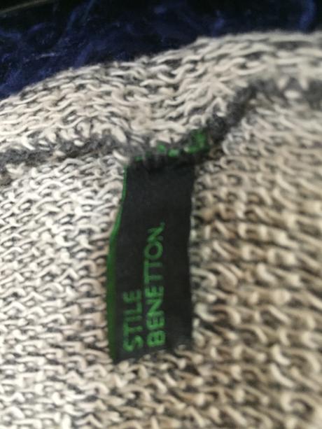 Mikina s tygrovým motivem, benetton,s