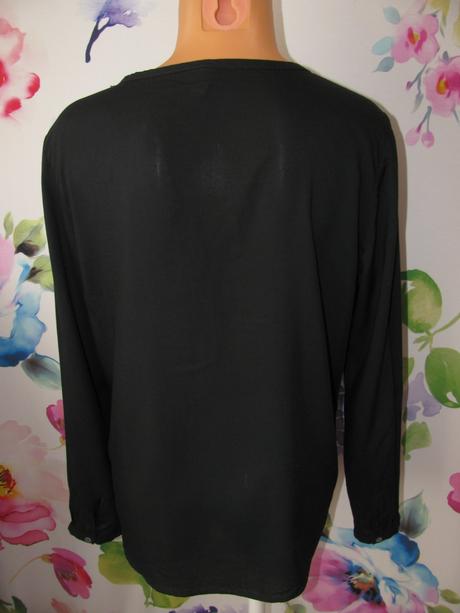 Dámská černá popelínová společenská halenka qs, quiksilver,38