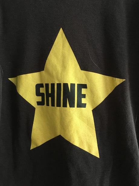 Hnědé pyžamové triko s hvězdou, 116