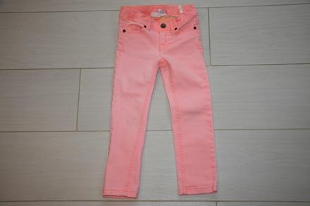 Neonové džiny, h&m,104