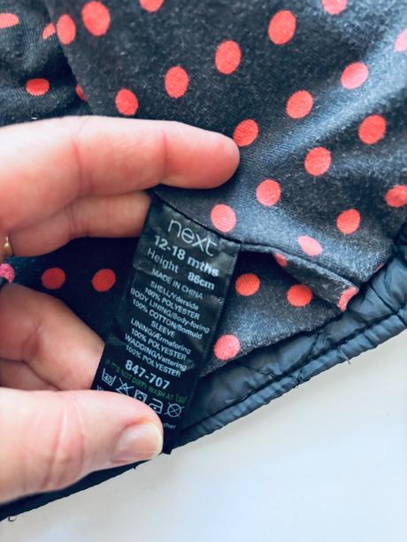 Bundička jaro/podzim - v.12/18 mes. zn. next, next,86