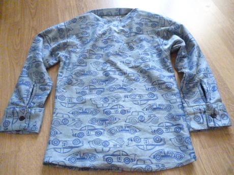 Autíčková košile 5-6, 116