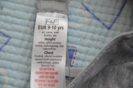 128 134 140 bavlněná podprsenka, f&f,140