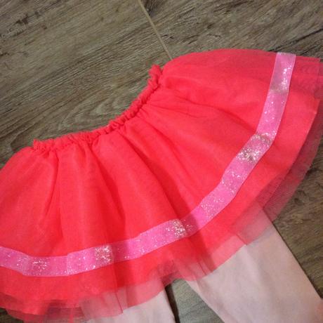 Legíny s neon tylovou sukýnkou, 68