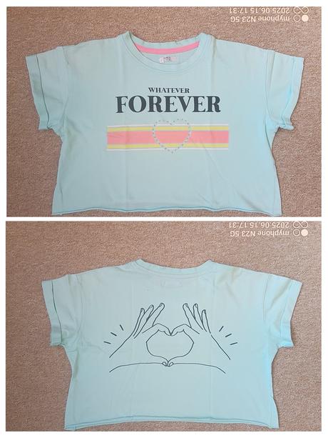 Crop-top zn."girls" vel."134-140", 134