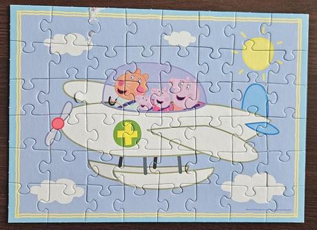 Puzzle prasátko pepa, peppa pig 4 v 1, trefl, 3+,
