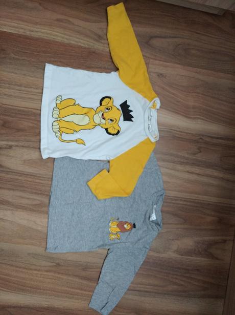 Trika lvi král, h&m,80