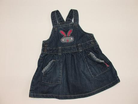 P365 jeans šaty / šatovka vel. 68, debenhams,68