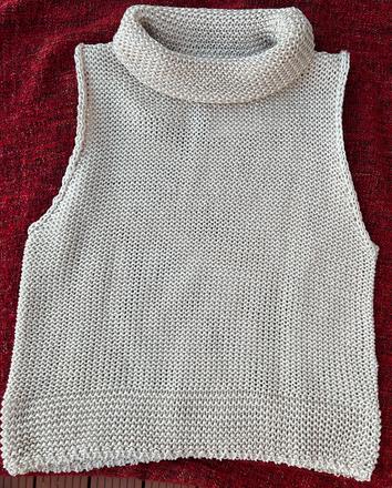 Top z hrubého úpletu zara - vel. l, zara,l