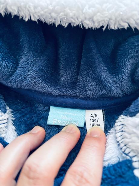 Ob/ overal coral flece huňatý - v.4/5 let, 110