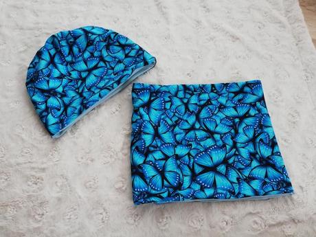 Motýlkový set čepice, m / s