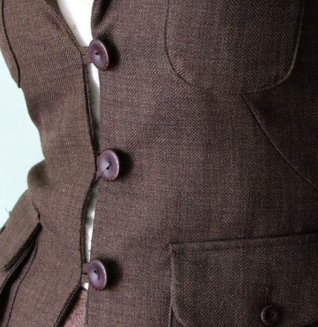 Hnědé sako s nakládanými kapsami orsay vel.xxs-32, orsay,xs