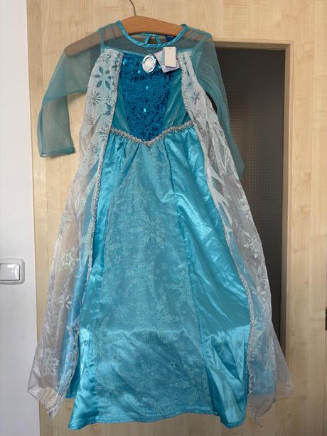 St1/ kostým šaty elza frozen - v.8/9 let,