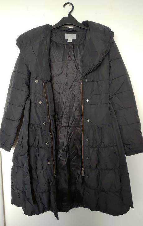 Zimní kabát, h&m,36