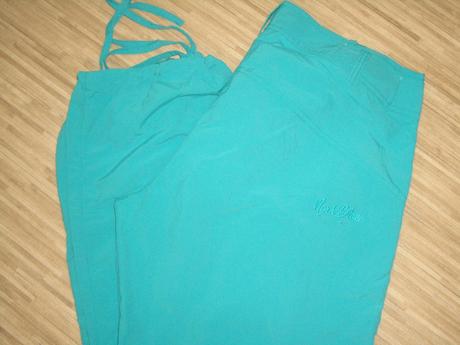 Letní kalhoty nordblanc vel.42 krásné tyrkys, nordblanc,l