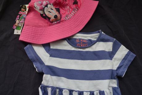 Šaty bavlna v.110,nová kšiltovka, f&f,110