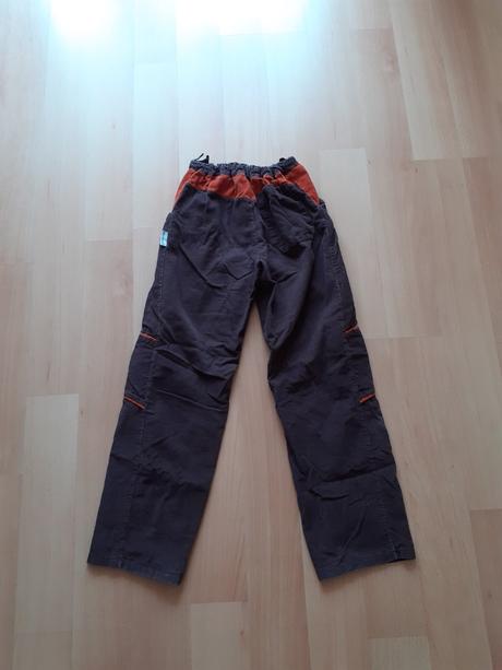 Manšestrové kalhoty veselá nohavice, 140