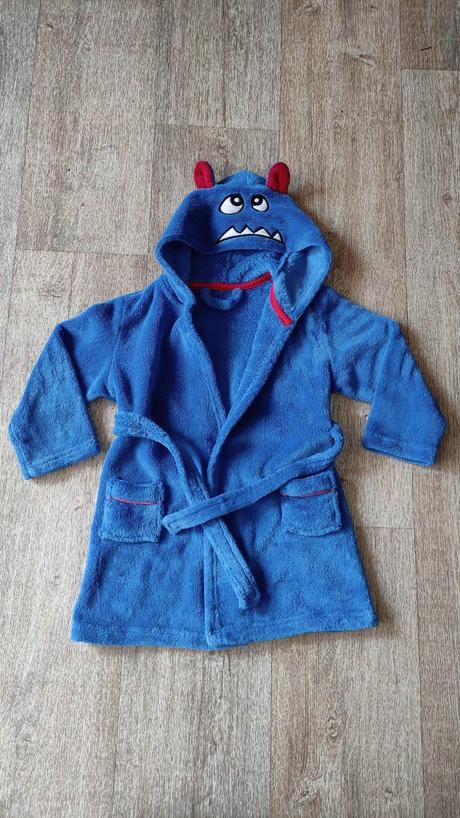 Župan plyšový příšerka chlapec v.98(2-3r.), matalan,98