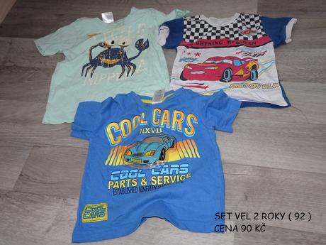 Set pro kluky vel 92, 86–98