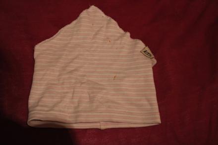 Dívčí letní klobouček proužky vel. 74 - 80, 74