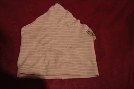 Dívčí letní klobouček proužky vel. 74 - 80, 74