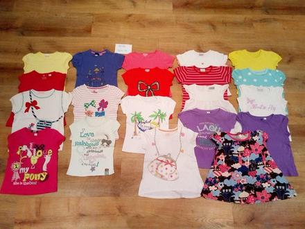 11 x tricko, vel 98/104, 98