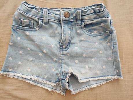 Džínové šortky 110-116, 110