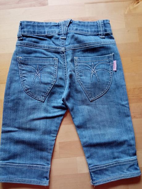 Tříčtvrteční kraťasy s tričkem, vel.98-104, 98