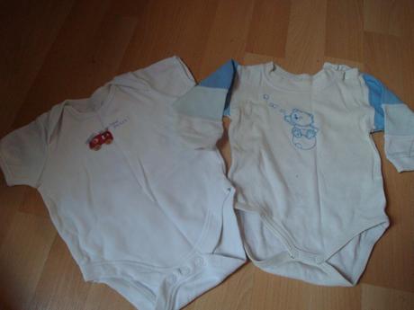 Bodýčka pro kluky - 2 ks, vel. 62, tesco,62