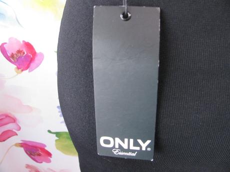 Luxusní pružná černá sukně s elegantním zipem, only,xs