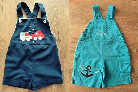 Lacláče, kraťasy s laclem 80, 80