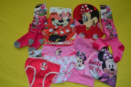 8 ks minnie punčoch,čepice,rukavice,kalhotky 2-3r., 86–98