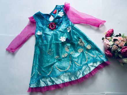 An5/ kostým šaty trollové- v.3/4 roky, 