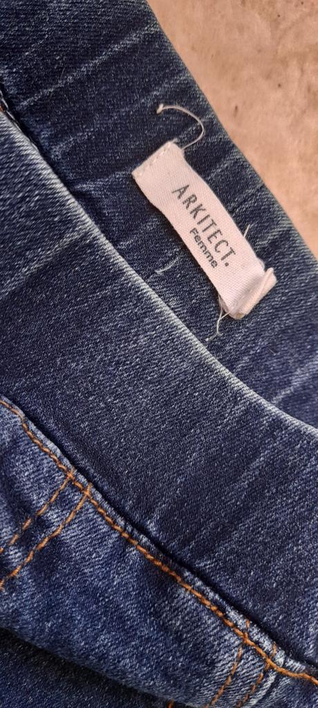 Arkitect modré džegíny, 38