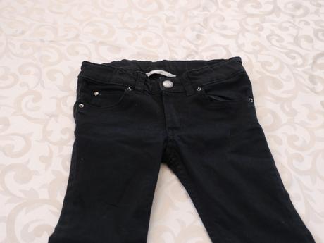 Cerne kalhoty vel.110 h&m, h&m,110