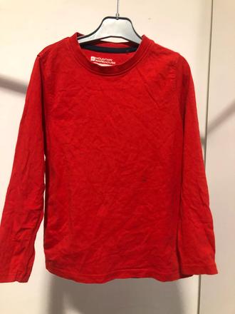 Červené bavlněné triko, 110