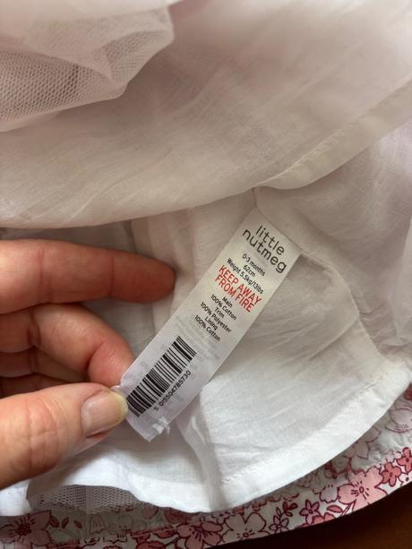 Šatičky s květy - v.0/3 měs., nutmeg,62