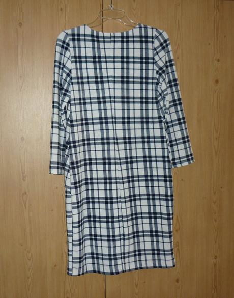 Bílo-modré šaty loren, 38