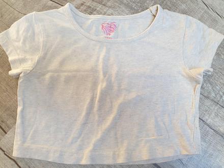 Dívčí crop top triko, 134
