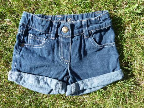 Džínové kraťasy & šortky denim 98/104, denim,98