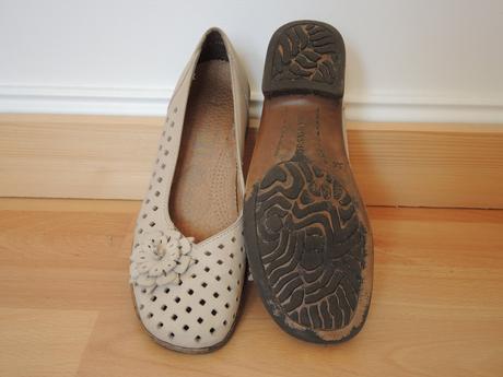 Kožené baleríny, 36