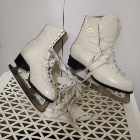 Dámské brusle na led+kožená taška, botas,38
