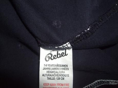 Tričko scull zn. rebel, rebel,128