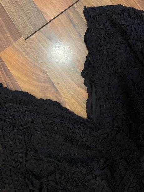 Nové černé krajkové šaty, vel xs, ca, yessica, yessica,xs