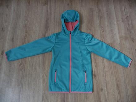 Dívčí softsheelová bunda crivit 134/140, crivit,140