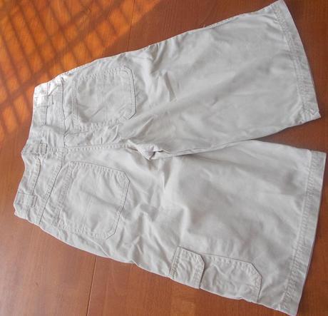 Šortky krémové chlapecké, 152